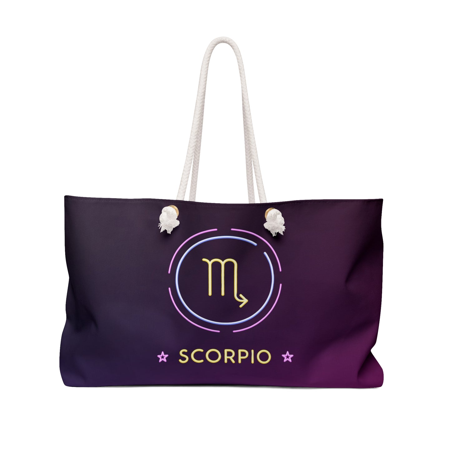 Scorpio Zodiac Weekender Bag - Stylish Travel Tote for Astrological Enthusiasts
