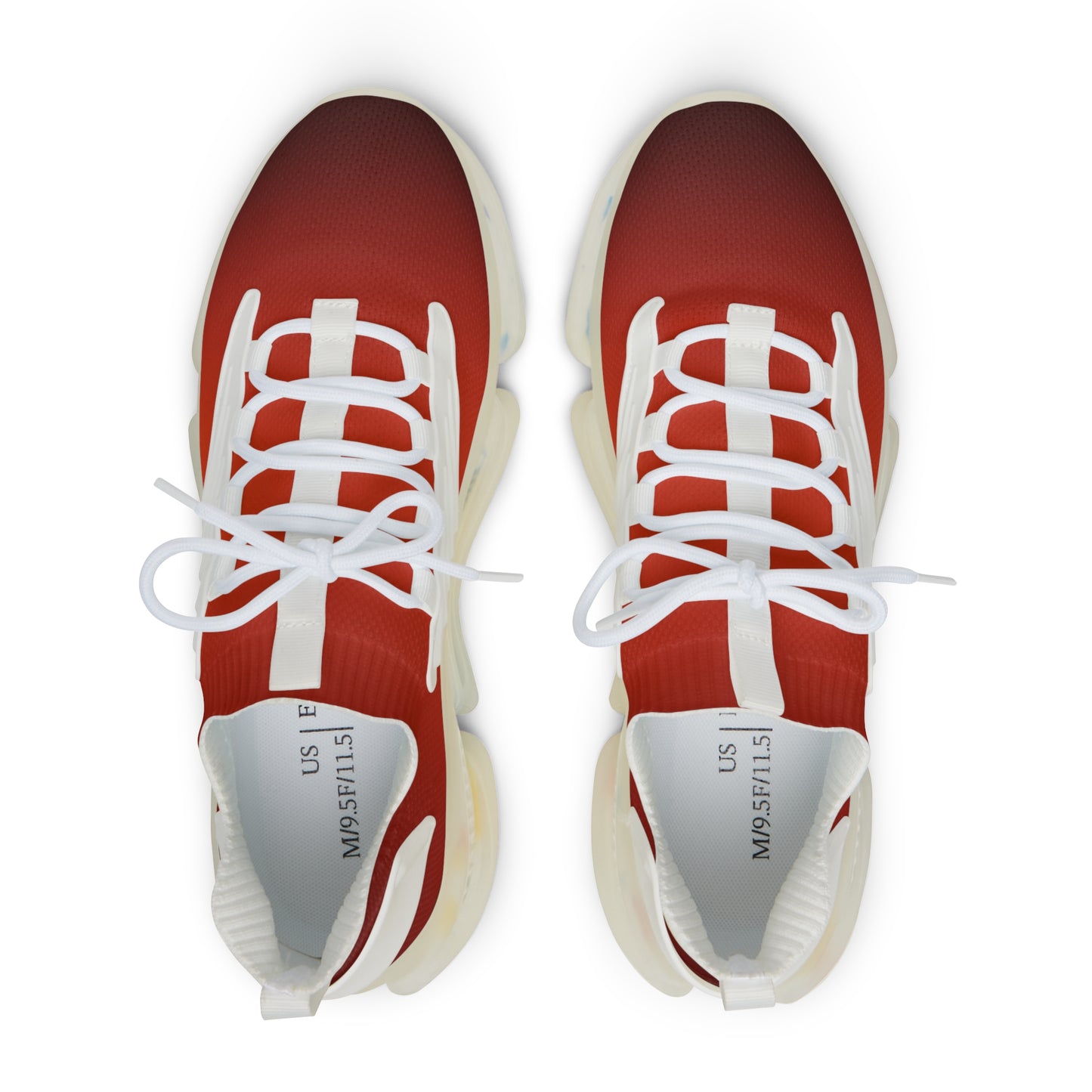 :  🔥 Fire Orange Mesh Sneakers for Men – Where Performance Meets Bold Style