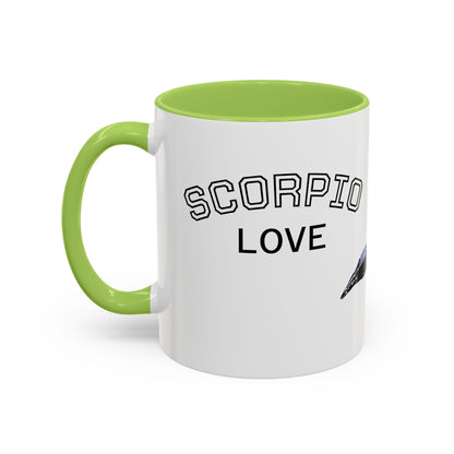 “Scorpio Bloom” Floral Accent Coffee Mug