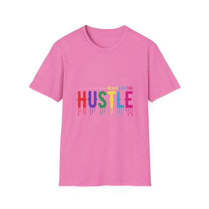 Colorful Hustle Tee – Soft T-Shirt for Entrepreneurs