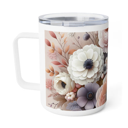 Floral Insulated Coffee Mug | 10oz | Perfect Gift for Coffee Lovers, Tea Enthusiasts, Flower Aficionados, Home Decor, Mother's Day, [...]
