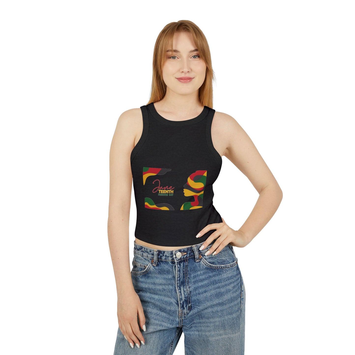 ✨ Freedom Fit Racer Tank – Where Style Meets Strength