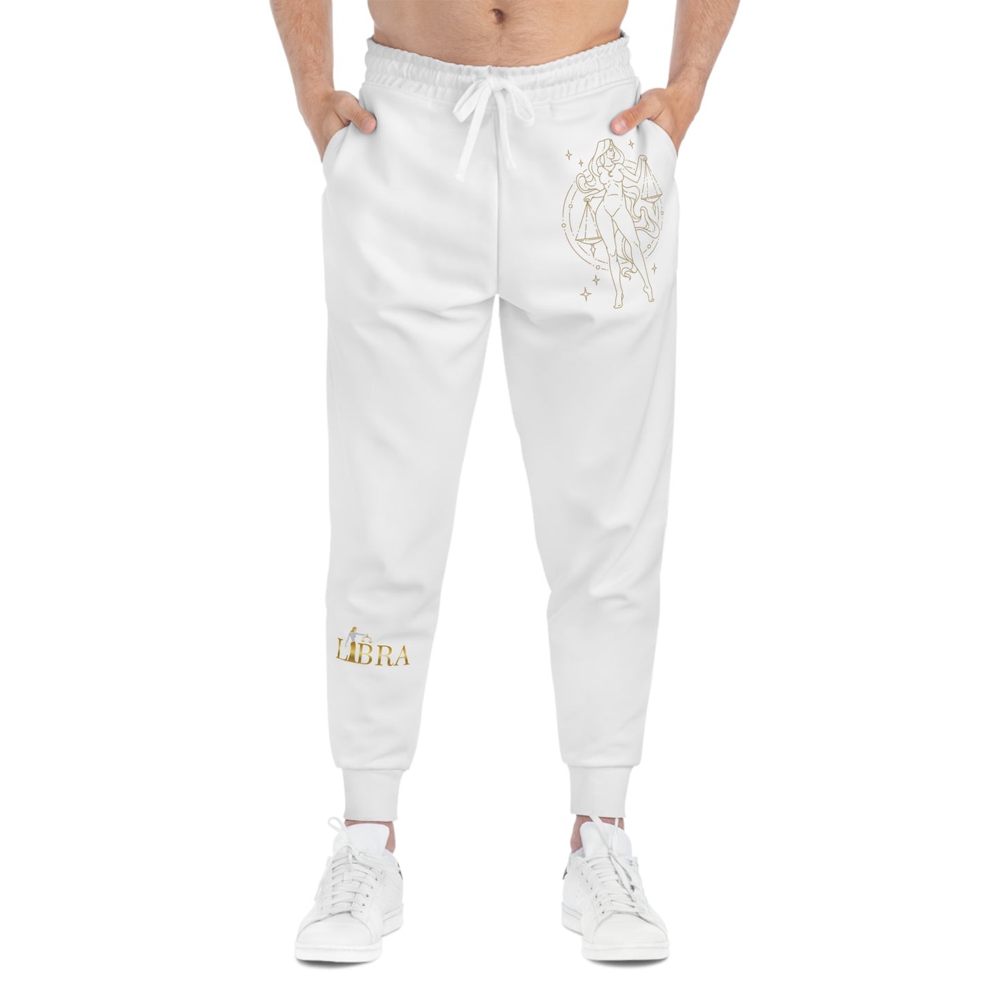 ⚡ Men’s Libra Athletic Joggers | Horoscope Gifts | Zodiac Activewear | Stylish Workout Clothing ⚖️