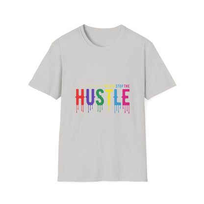 Colorful Hustle Tee – Soft T-Shirt for Entrepreneurs