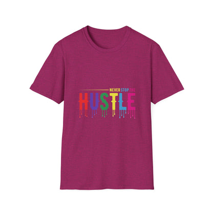 Colorful Hustle Tee – Soft T-Shirt for Entrepreneurs