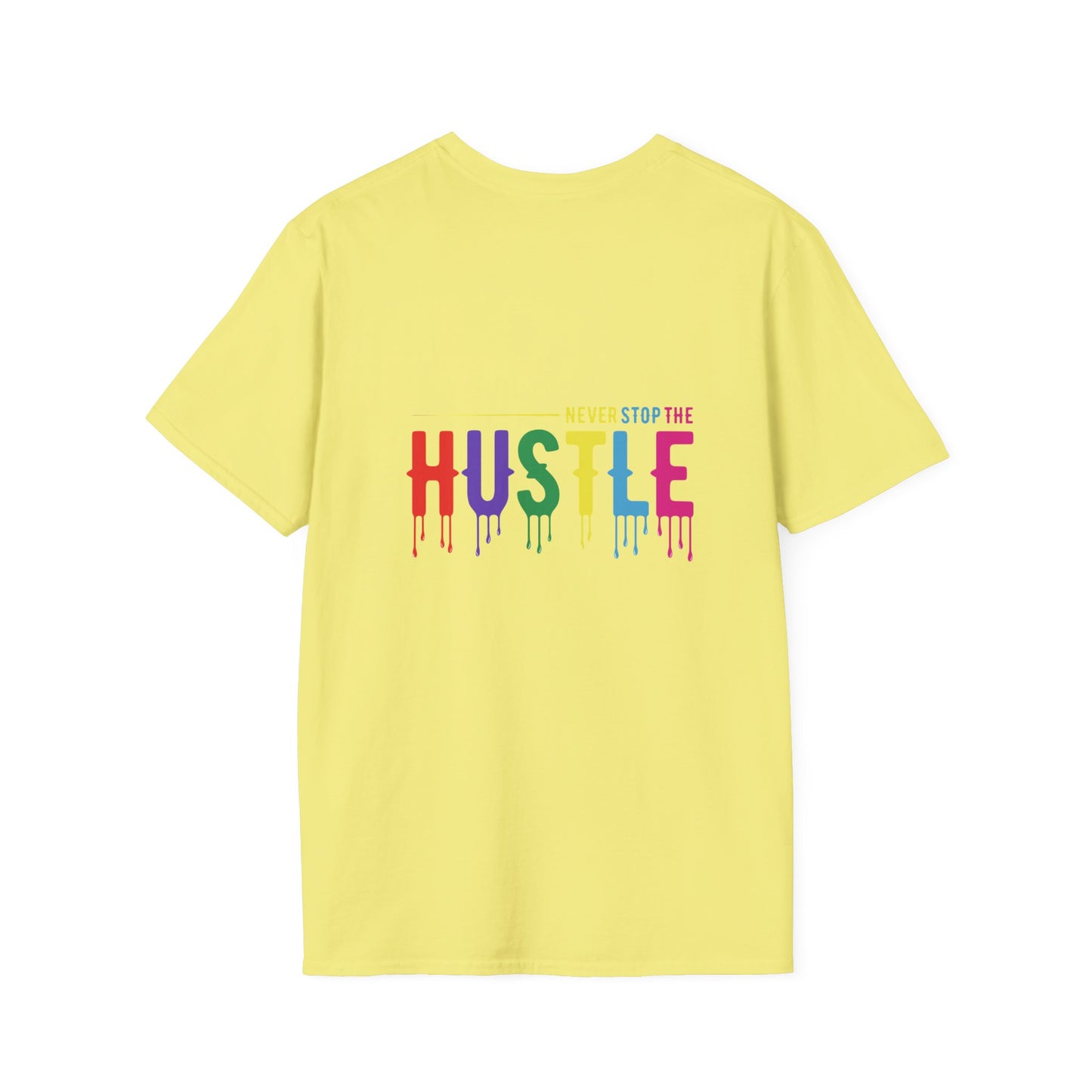 Colorful Hustle Tee – Soft T-Shirt for Entrepreneurs