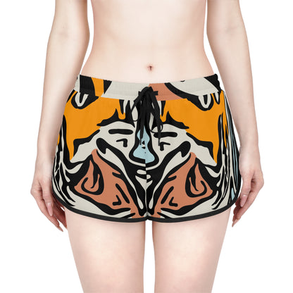 Wild & Free Women's Lounge Shorts – Bold Animal Print for Summer Comfort