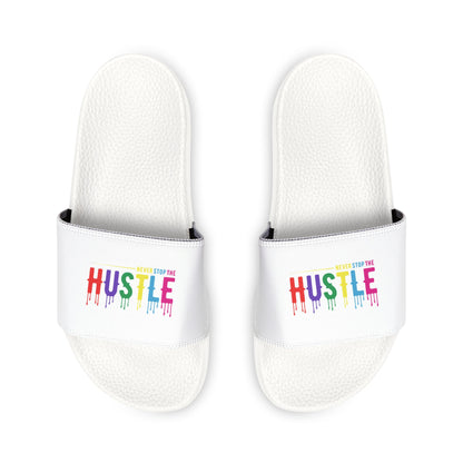 Colorful Hustle Sandals | Bold Summer Slides, Customizable Comfort, Vacation Ready, Everyday Style for Her