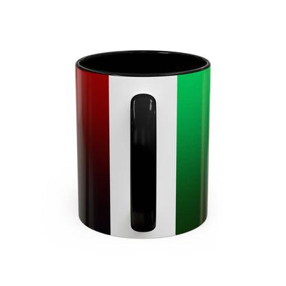 Juneteenth Accent Coffee Mug - Celebrate Freedom, Gift for Black History Month, Unique Housewarming Gift, Colorful Mug for All Occasions